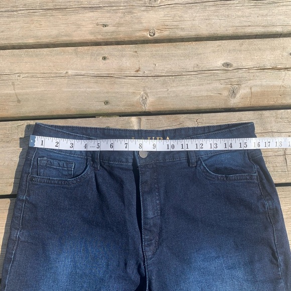 Laura Dark Wash Bootcut Jeans - Size 12 - Picture 6 of 8
